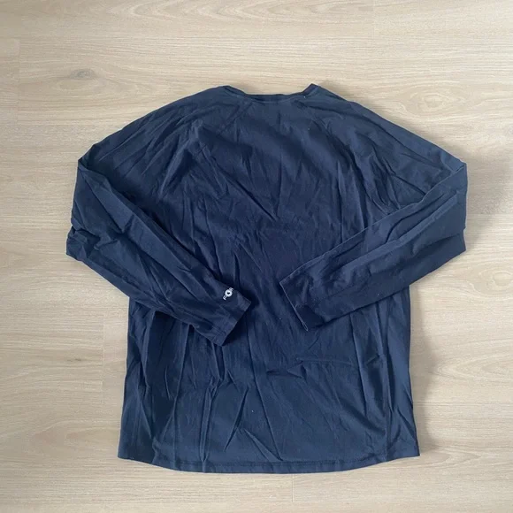 Carhartt Men's Dark Blue Long Sleeve Tee Size L - Picture 2 of 4